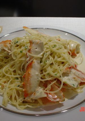 ★タラバガニのクリームソース　パスタ★-レシピのメイン写真