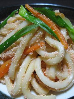 めちゃウマ!簡単タラコの焼きうどん♬-レシピのメイン写真