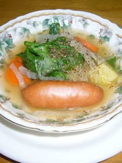 あっという間の簡単野菜スープ-レシピのメイン写真