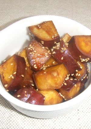 さつまいもの甘辛煮-レシピのメイン写真