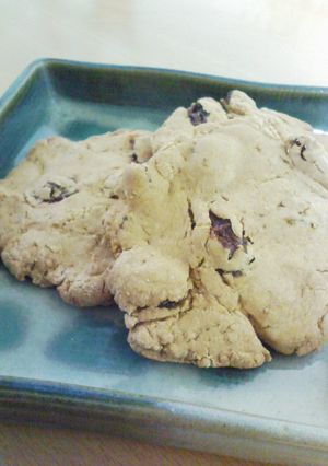 ノンオイルでかたい！丸いおやつクッキー-レシピのメイン写真