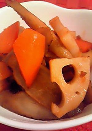 簡単☆根菜の炒めもの!-レシピのメイン写真