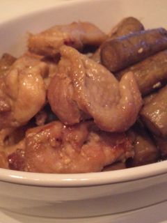 鳥とごぼうのごろごろ炒め煮☆-レシピのメイン写真