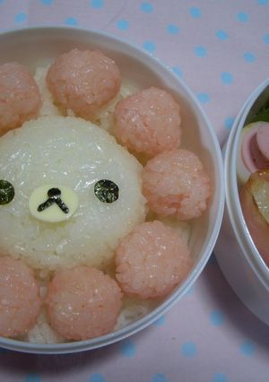 ★フラワー(≖益≖)♡キャラ弁★-レシピのメイン写真