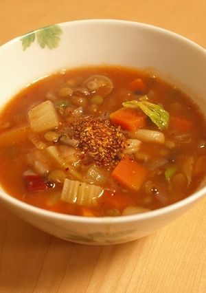 スパイス香る☆モロッコ風レンズ豆のスープ-レシピのメイン写真