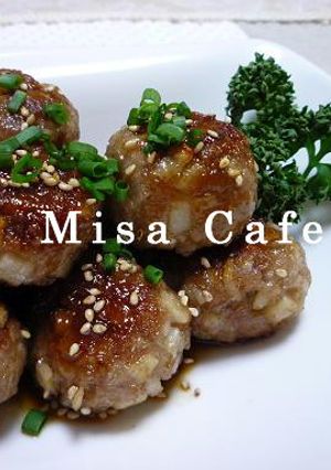 シャキウマ！れんこん団子の照り焼き-レシピのメイン写真