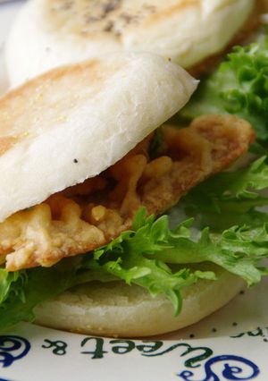 サクッと手軽♪いかフライバーガー-レシピのメイン写真