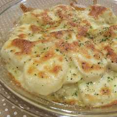 รูปของ ポテトのチーズ焼き☆アンチョビソース♪