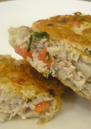 照り焼き和風レンコンバーグ-レシピのメイン写真