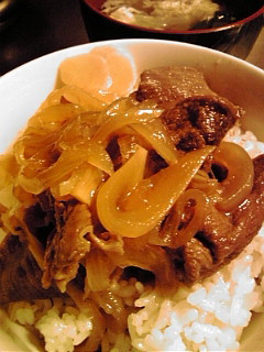 余ったビールで…。簡単牛丼。-レシピのメイン写真