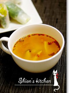 トムヤムクン風スープ-レシピのメイン写真
