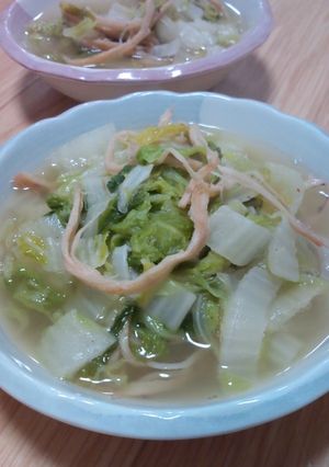 あっさり白菜煮withイカ珍味-レシピのメイン写真