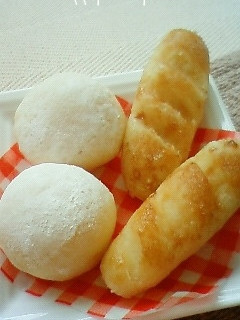 離乳食手づかみ☆白パン風じゃが芋おやき-レシピのメイン写真