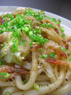 桜海老＆しらすが香ばしい♬駿河焼うどん　-レシピのメイン写真