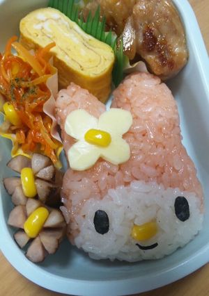 マイメロ☆キャラ弁-レシピのメイン写真