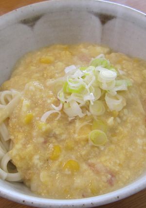 豆乳でとろとろ～うどん-レシピのメイン写真