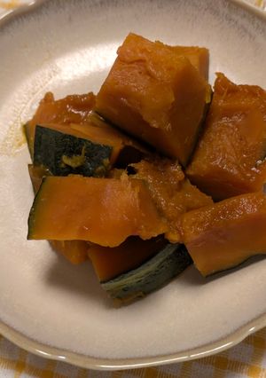 我が家で定番♪かぼちゃの煮物-レシピのメイン写真