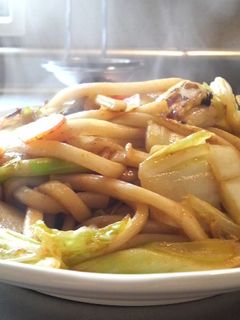 超簡単!カレー焼きうどん♪-レシピのメイン写真