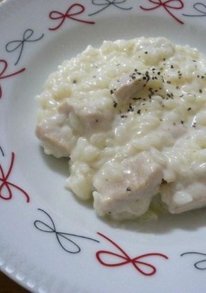 チキンのミルクリゾット-レシピのメイン写真
