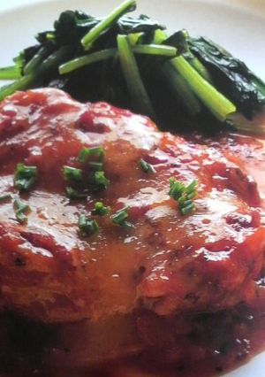 チキンソテーのトマトチーズ焼き♪-レシピのメイン写真