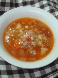 野菜たっぷりミネストローネ-レシピのメイン写真