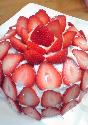 市販もので☆スペシャルな☆ドームケーキ-レシピのメイン写真