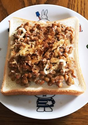 ＊納豆チーズトースト＊-レシピのメイン写真