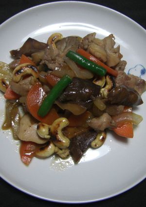鶏肉とカシューナッツの炒め物-レシピのメイン写真