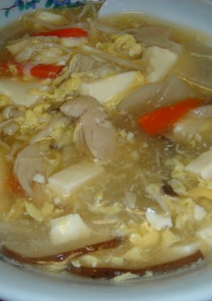 辛くない酸辣湯(サンラータン)-レシピのメイン写真