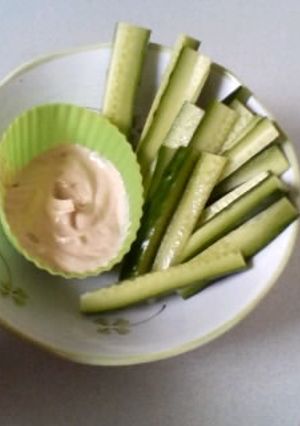 野菜スティック・ヨーグルトディップ-レシピのメイン写真