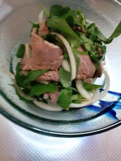 牛肉とクレソンのエスニック風サラダ-レシピのメイン写真