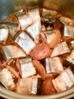 簡単♪さんまの梅煮-レシピのメイン写真