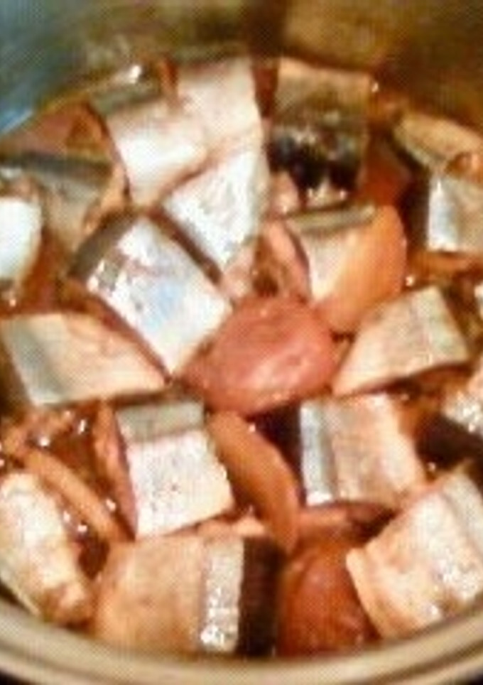 簡単♪さんまの梅煮-レシピのメイン写真