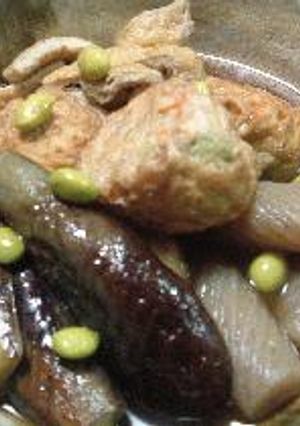 ひろうすの煮もの-レシピのメイン写真