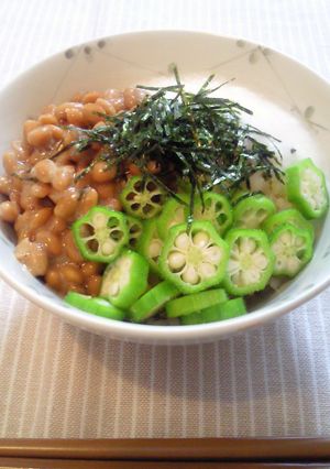 ★とろろ納豆おくらdeネバネバ3色丼★-レシピのメイン写真