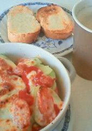 簡単　ポテトグラタン風♪　モーニング-レシピのメイン写真