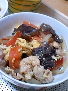 豚肉ときくらげの卵炒め-レシピのメイン写真