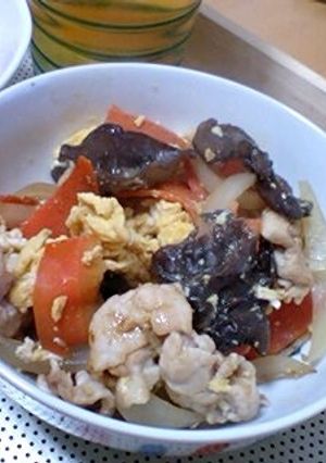 豚肉ときくらげの卵炒め-レシピのメイン写真