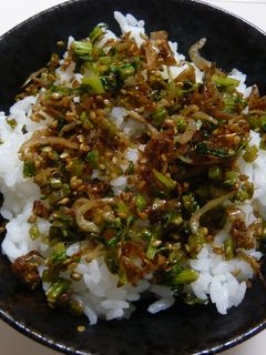 大根の葉でエコふりかけ-レシピのメイン写真