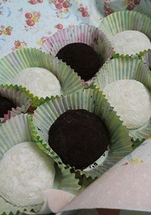 生チョコ大福-レシピのメイン写真
