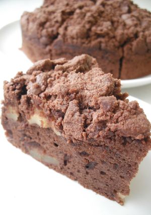 りんごのショコラクランブルケーキ-レシピのメイン写真