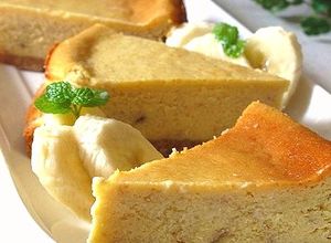 キャラメルバナナチーズケーキ♪-レシピのメイン写真