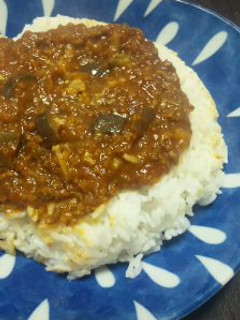 なすと挽き肉のキーマカレー-レシピのメイン写真