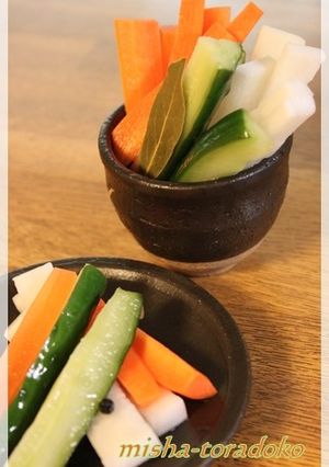 簡単☆すし酢DEピクルス-レシピのメイン写真