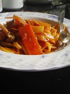 トマト鍋のしめはボーノ!パスタ-レシピのメイン写真