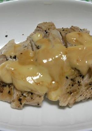 鶏ムネ肉のさっぱりレンジ蒸し-レシピのメイン写真