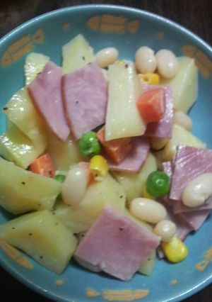 かんたん具だくさんポテトサラダ-レシピのメイン写真