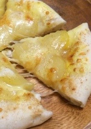 絶対美味しい*アップルカスタードピザ*-レシピのメイン写真
