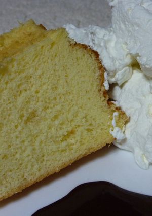 失敗しらずの米粉プレーンシフォンケーキ-レシピのメイン写真