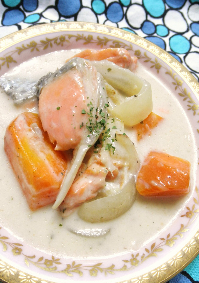 塩鮭のとろとろクリーム煮☆-レシピのメイン写真
